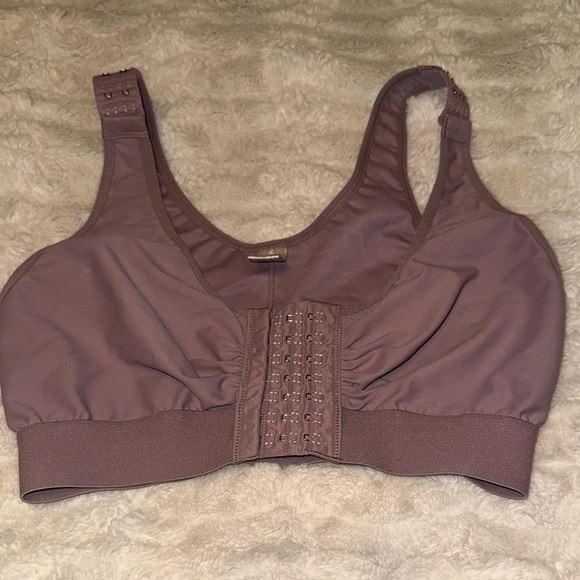 Women's Mauve Compression Bra - Picture 1 of 5